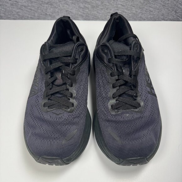 HOKA One One Bondi 8 Men’s Running Shoes Black US 9 D EU 42 2/3 Max Cushion